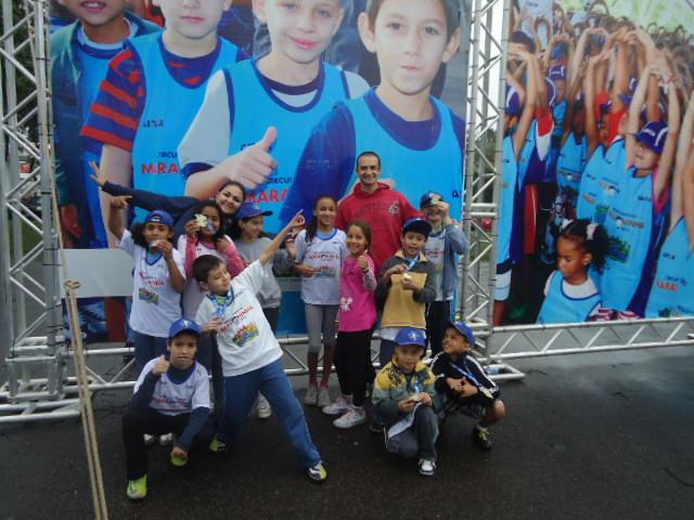 Participação na Maratoninha da Caixa 2013