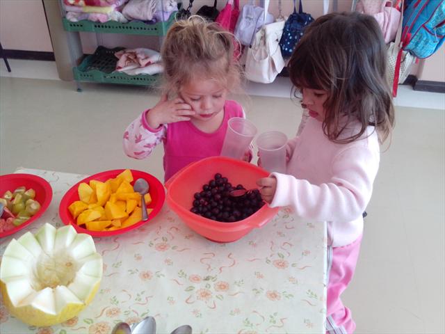 Buffet de Frutas no Maternal I