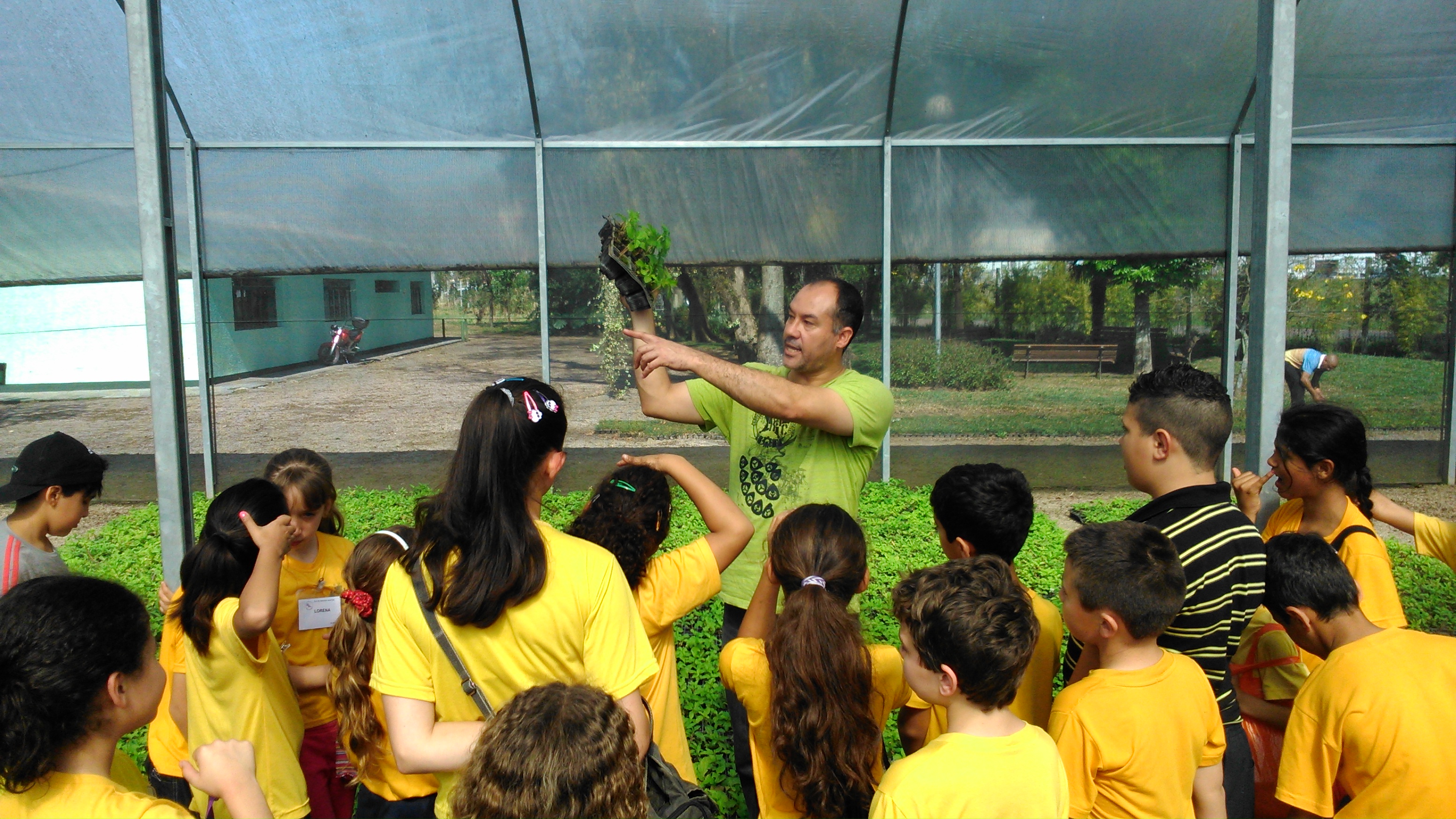 Visita ao Horto do Guabirotuba