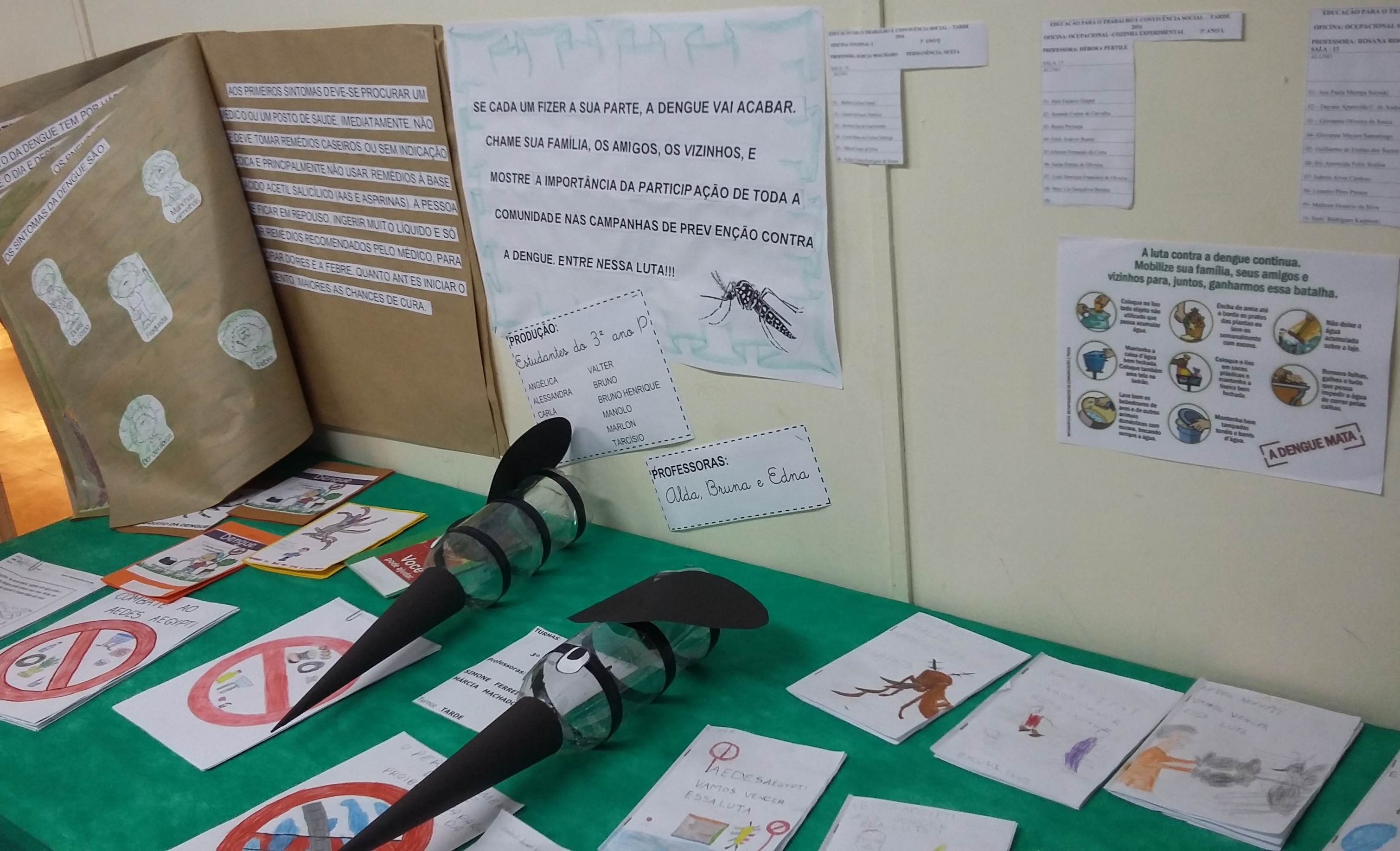 Mostra de Trabalhos sobre a Dengue