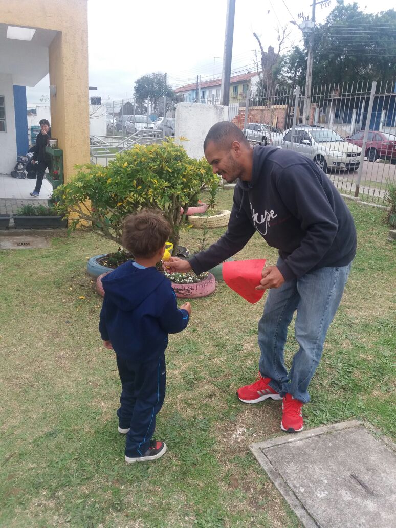 Dia com as famílias