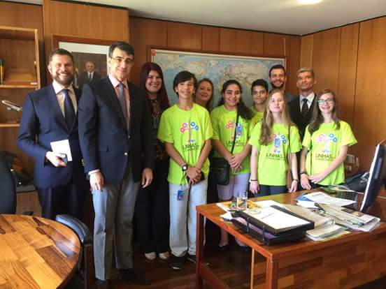 embaixadores do futuro vão à Brasília.