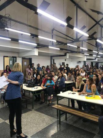 1ª Reunião de pais da Escola Municipal Jornalista Claudio Abramo