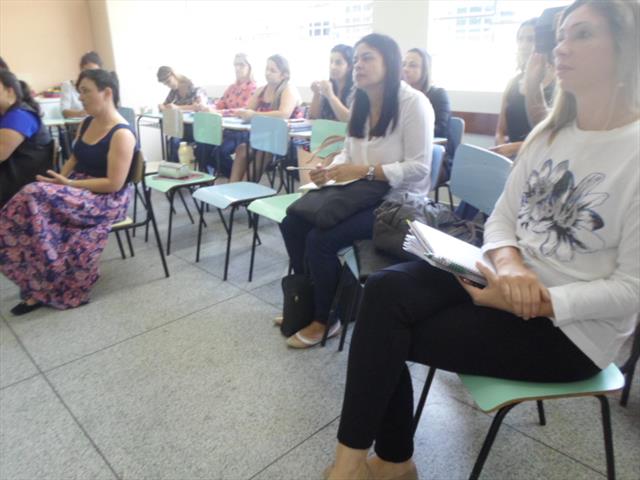 Encontro de Pedagogas e Articuladoras do Núcleo do Boqueirão no CEI Érico Veríssimo