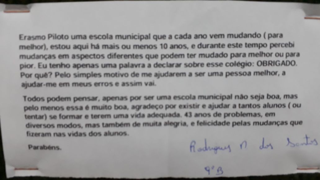 Aniversário 43 anos