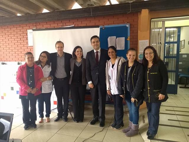 Alunos participam ativamente da 2ª etapa do projeto Cidadania e Justiça na escola.