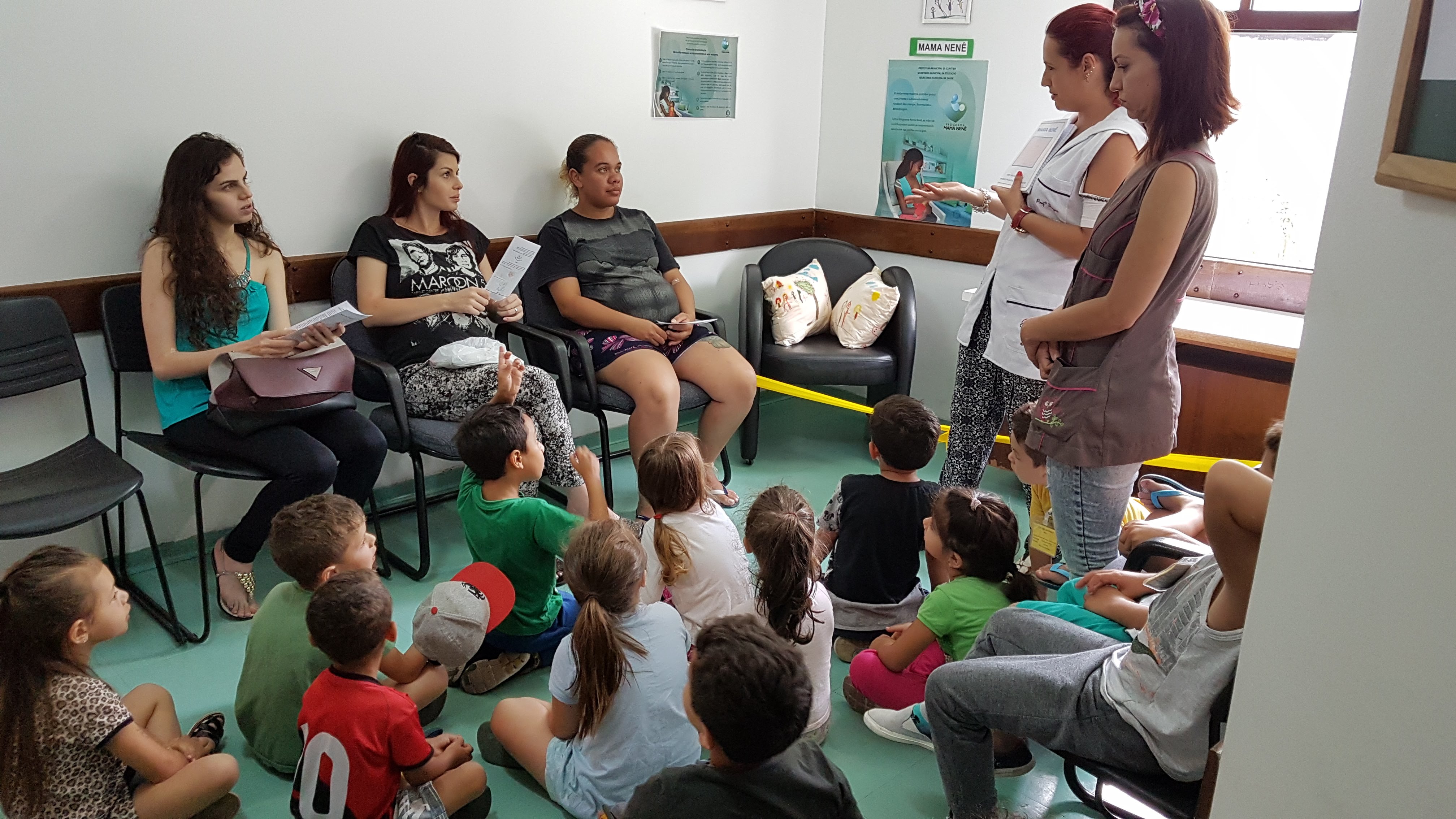 CMEI Ubatuba/Tambaú inaugura espaço do Mama Nenê na U.S Tancredo Neves