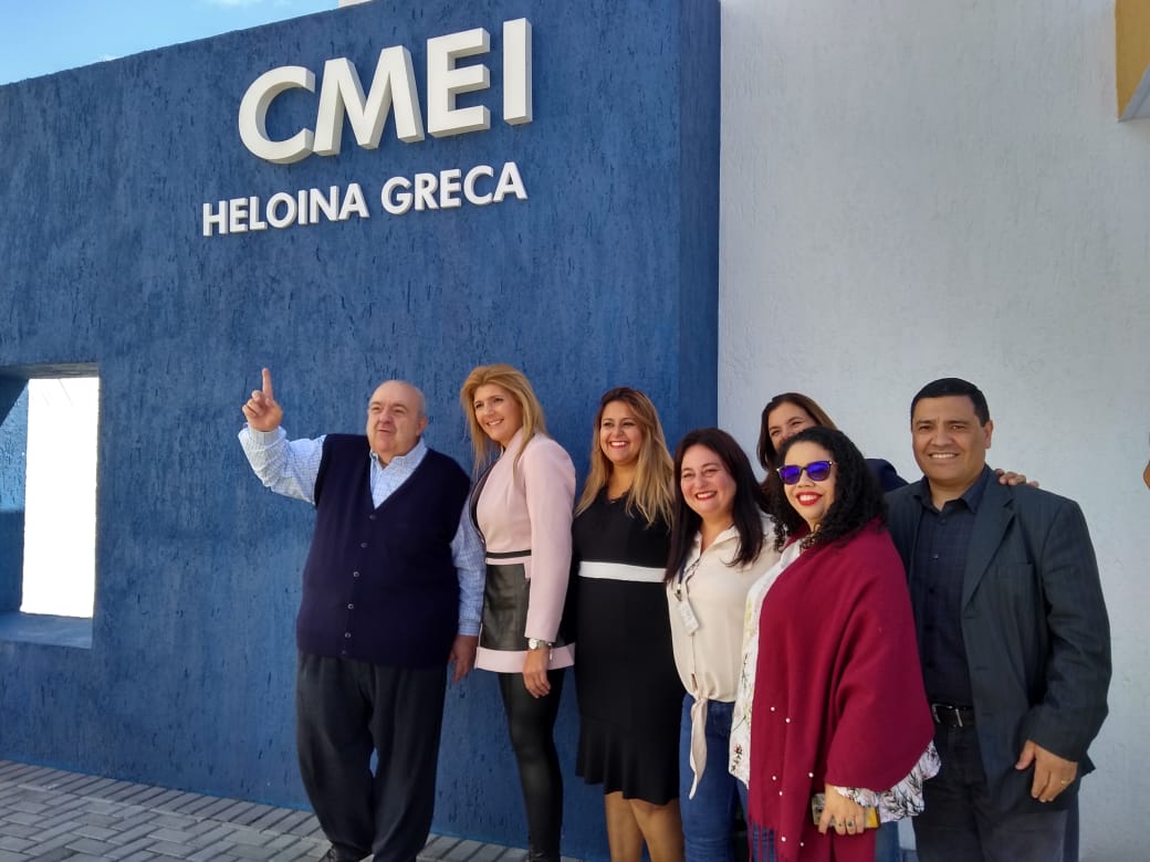 Inauguração do CMEI Heloina Greca