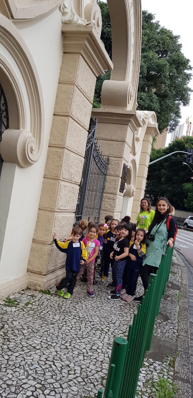 Aula de campo no Passeio Público