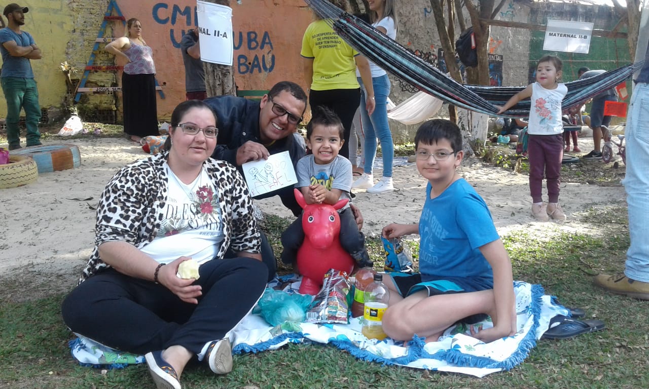 Dia da Família é sucesso no CMEI Ubatuba/Tambaú