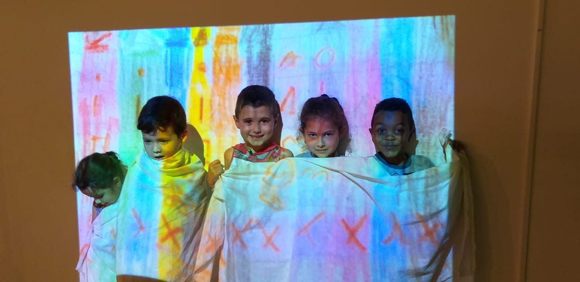 VISITA DA TURMA DO PRÉIIB AO MUSEU DE ARTE MUMA