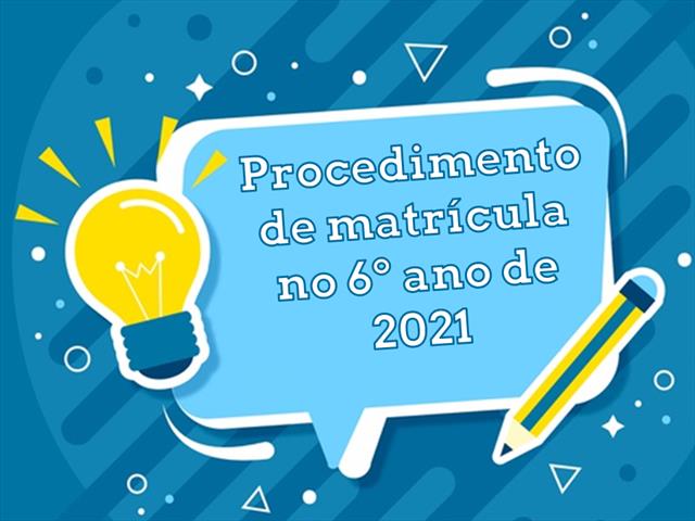 ATENÇÃO FAMÍLIAS DE 5º ANO: Procedimento de matrícula na Rede Estadual de Educação