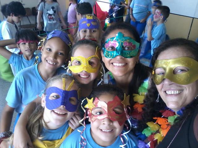 Carnaval na escola