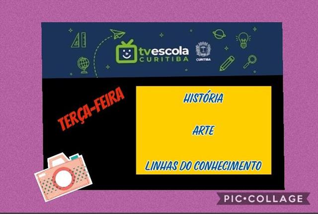 PROGRAMAÇÃO TV ESCOLA CURITIBA - TERÇA-FEIRA - 16/03/2021 - RETOMADA