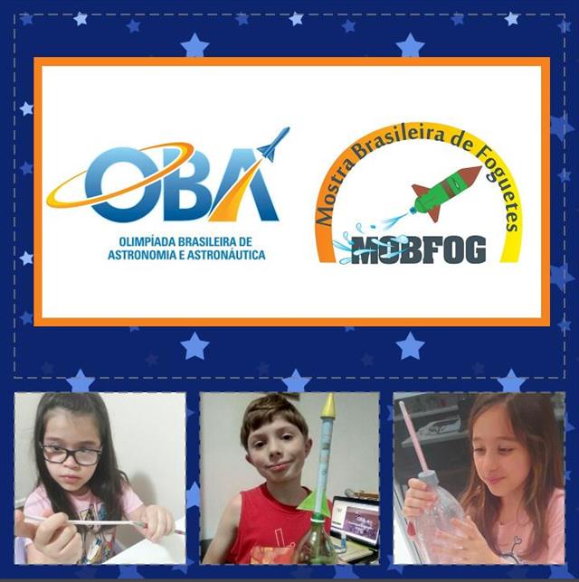 24ª OBA - OLIMPÍADA BRASILEIRA DE ASTRONOMIA E ASTRONÁUTICA e 15ª MOBFOG