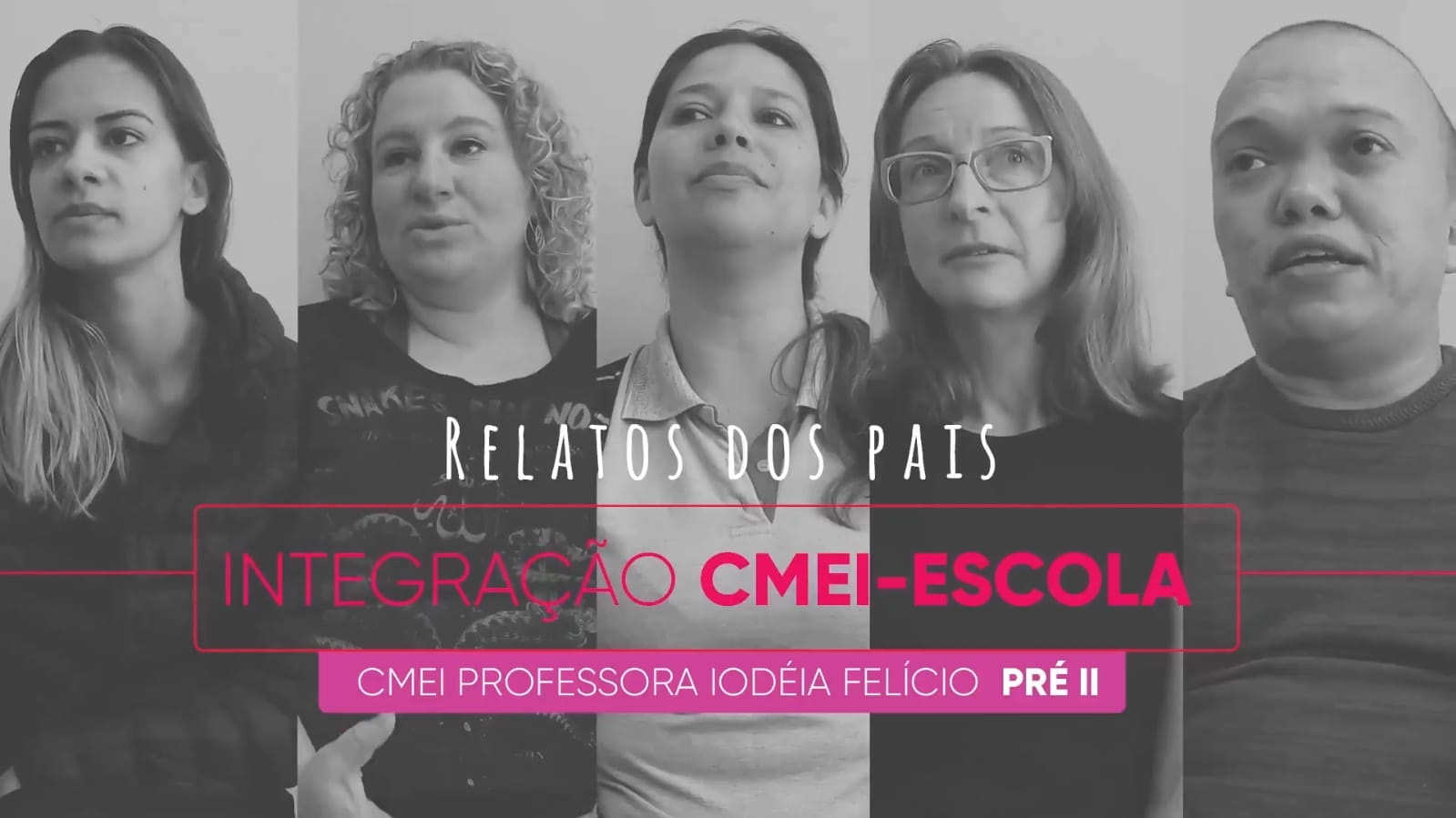 Relato dos pais - Integração com a escola