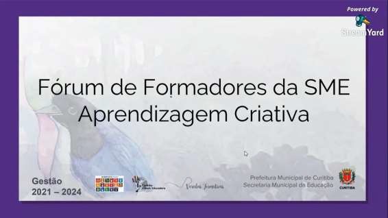 Fórum de Formadores Aprendizagem Criativa