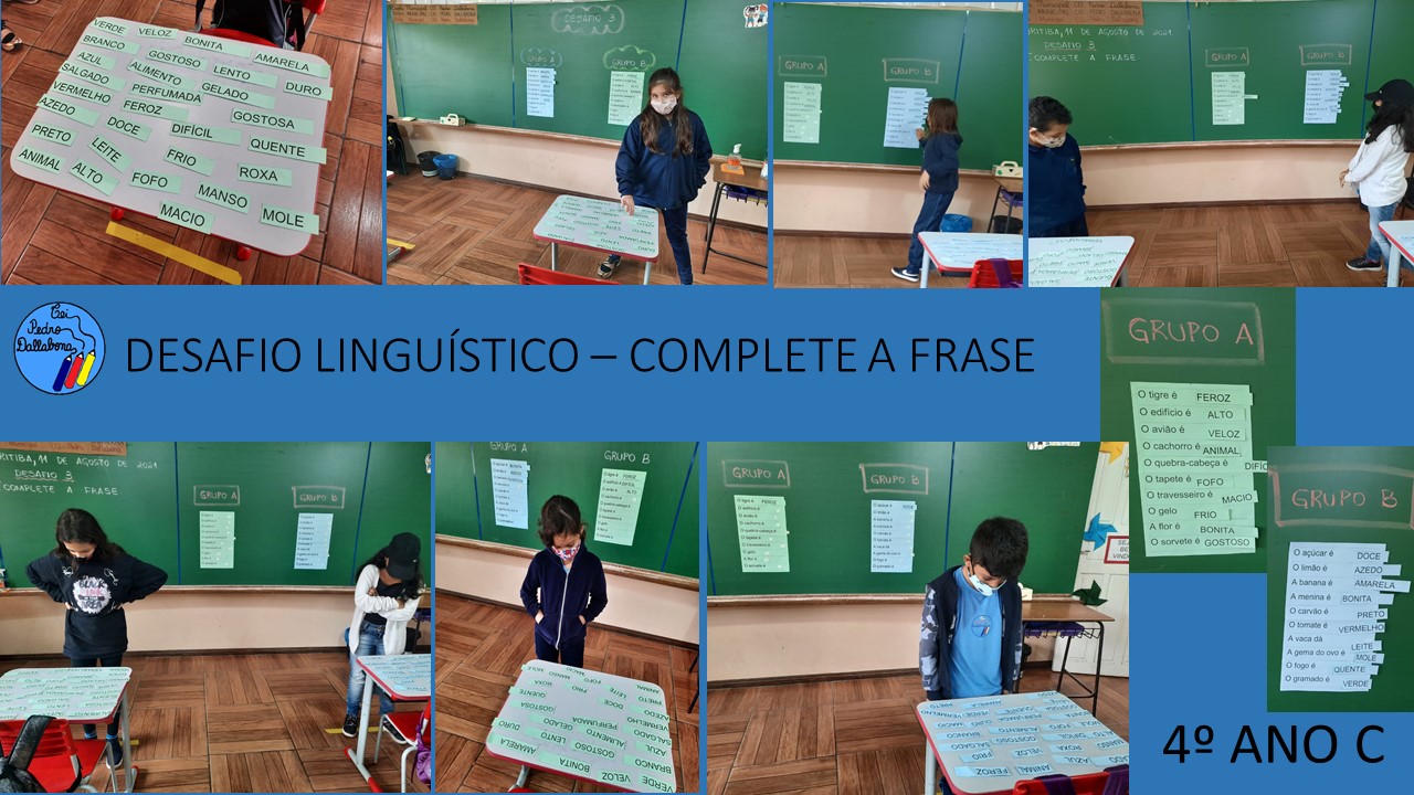 DESAFIO LINGUÍSTICO 2 - 4ºC