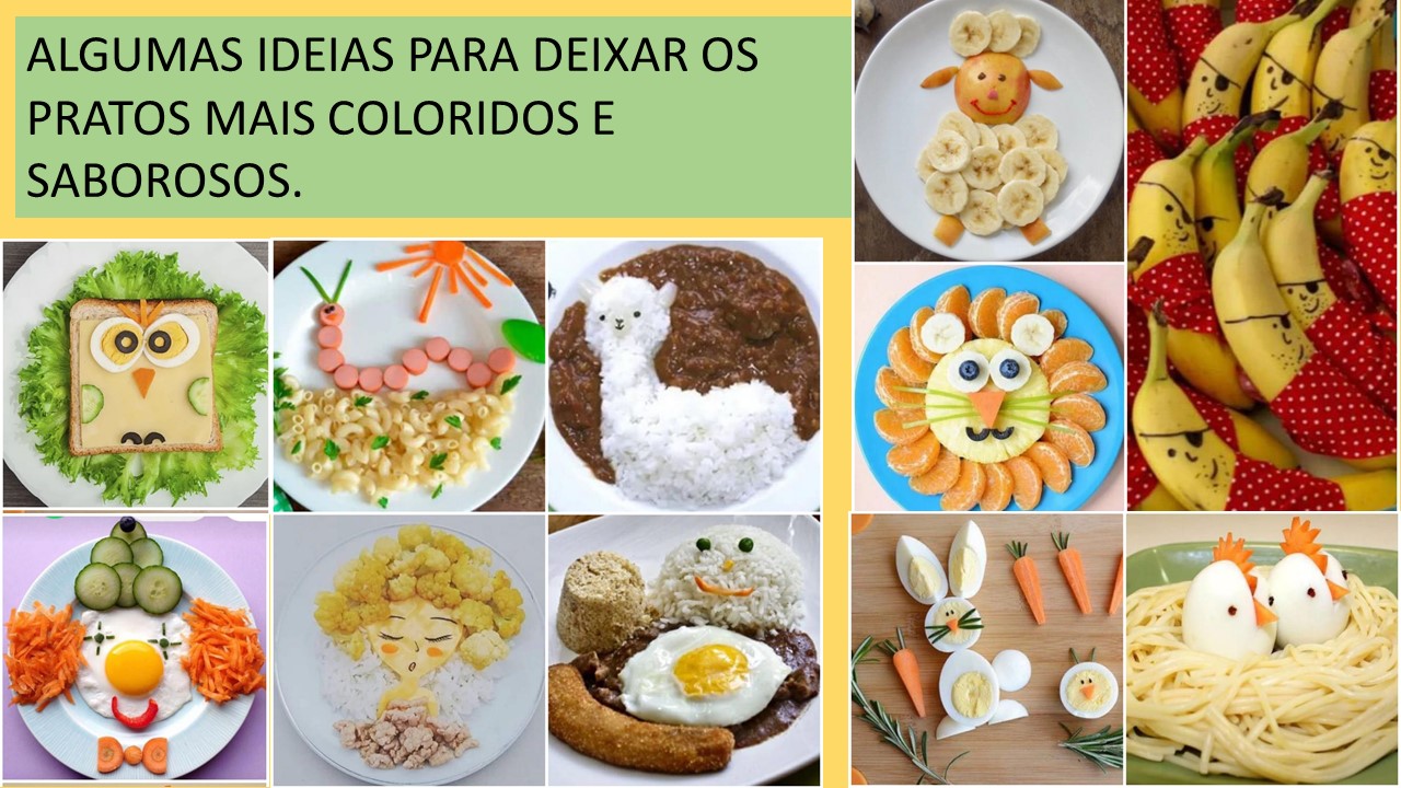 IDEIAS DE PRATOS COLORIDOS