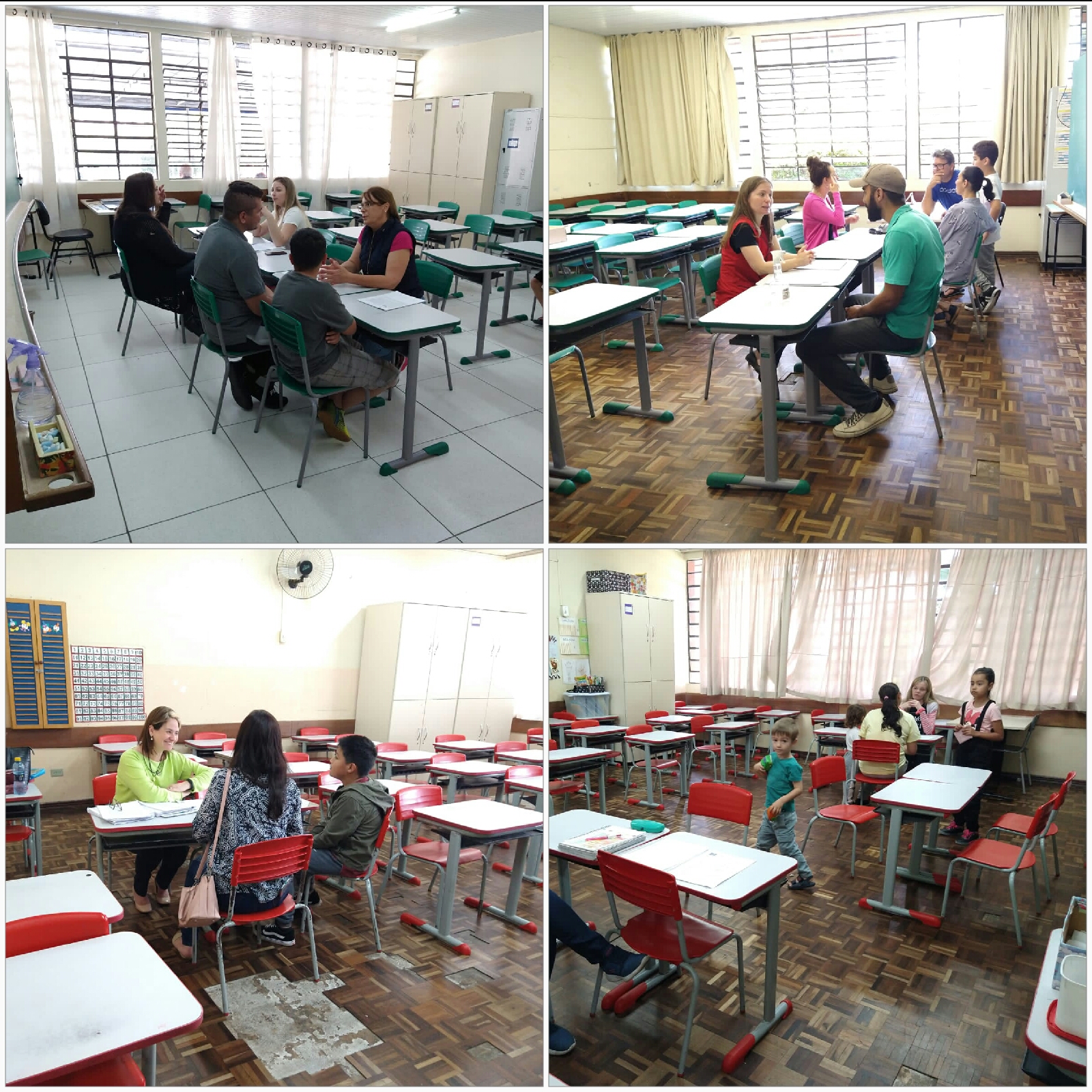 Integração entre famílias e escola