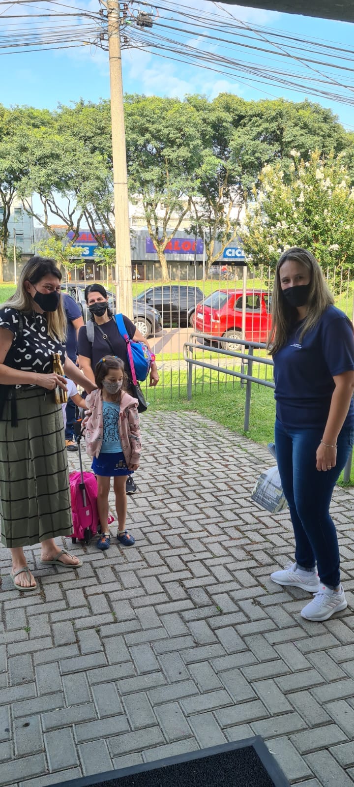 Alegria e Esperança no Retorno ás aulas presenciais