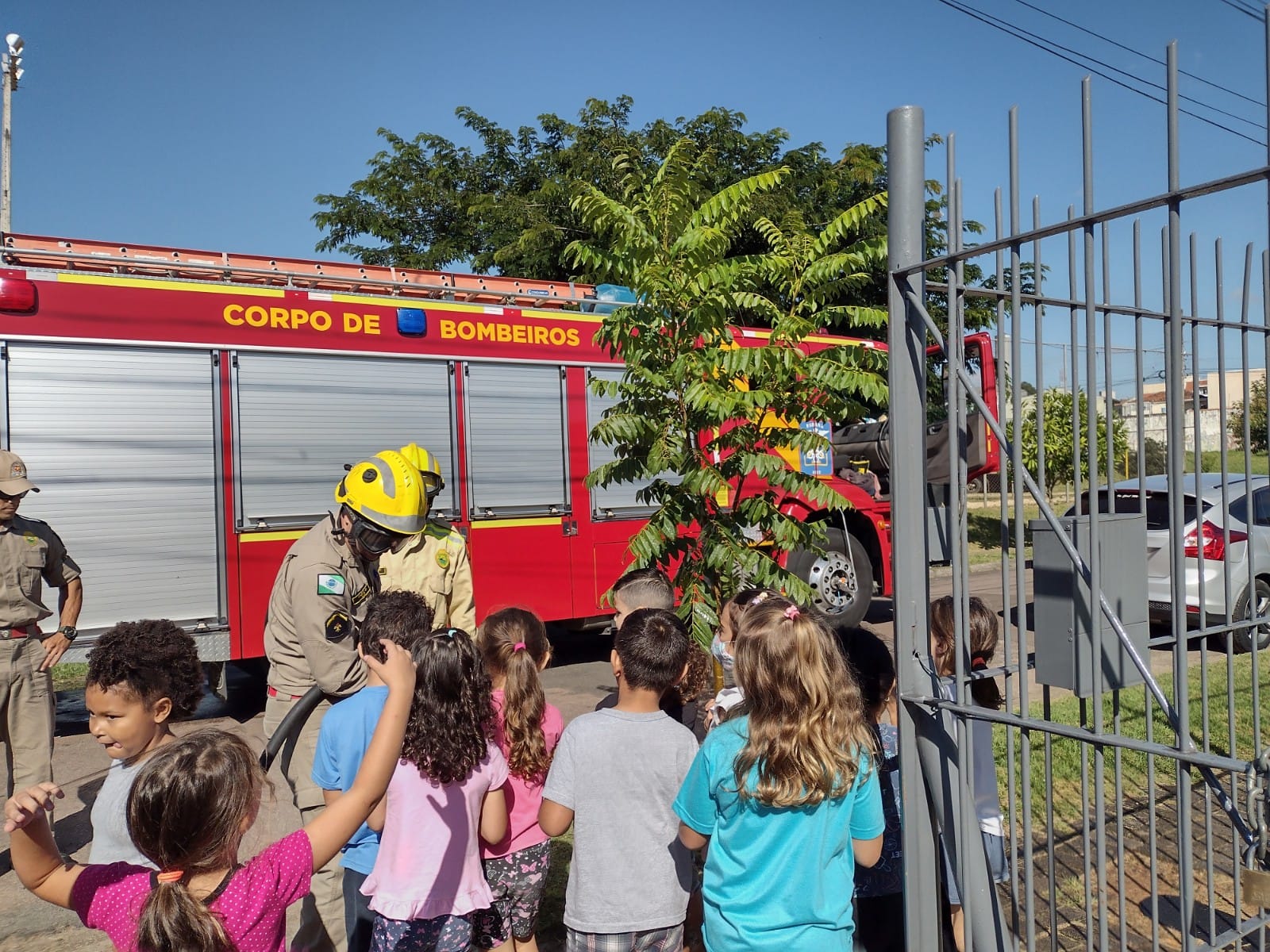 Visita Bombeiros