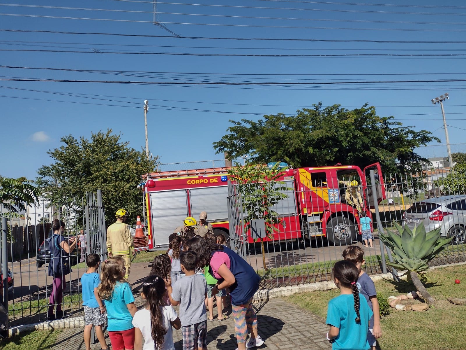 Visita Bombeiros