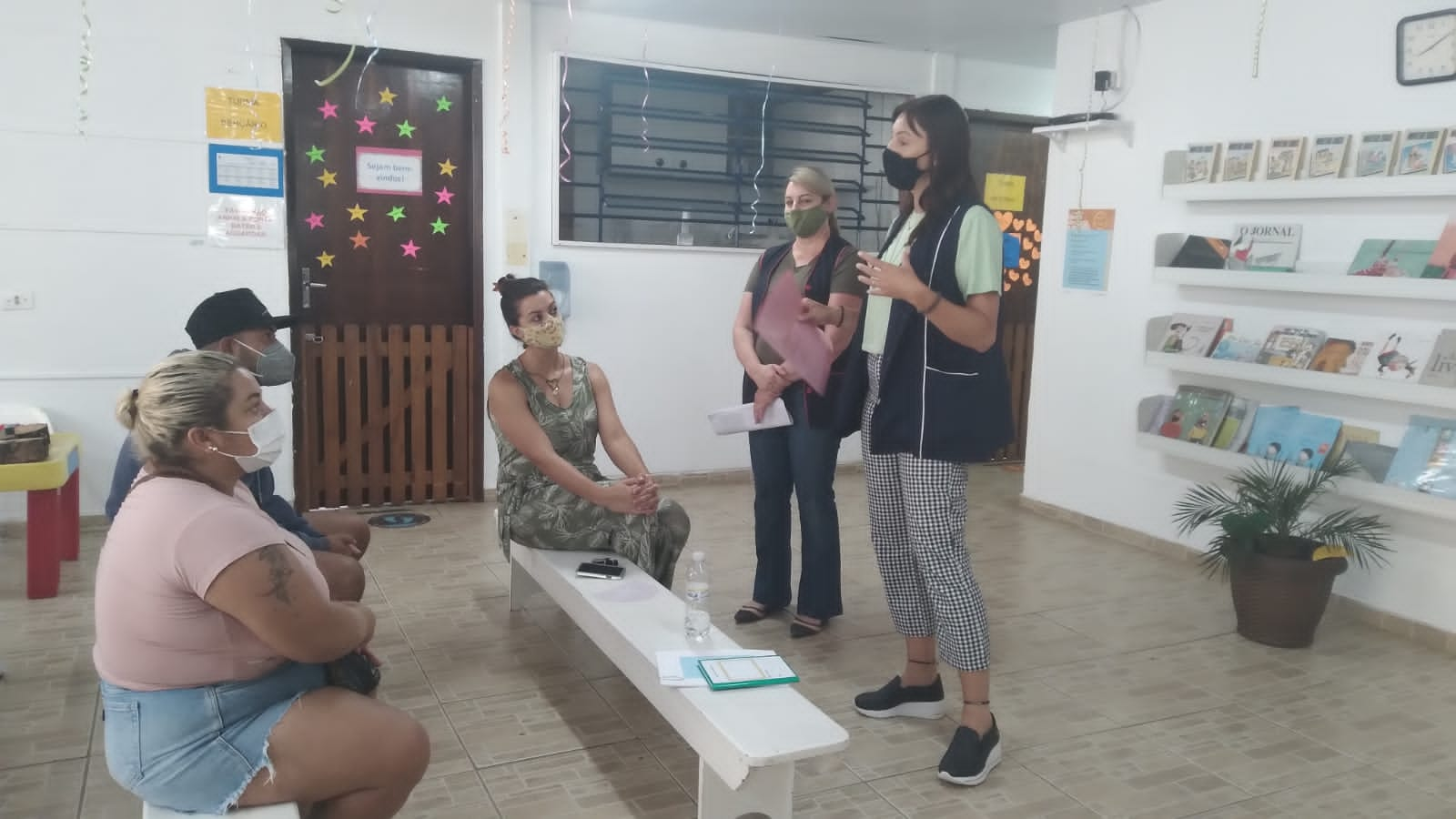 Reunião com as famílias