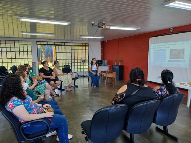 Encontro Regional de Bibliotecas e Faróis do Saber do NRE Bairro Novo