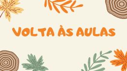 VOLTA ÀS AULAS