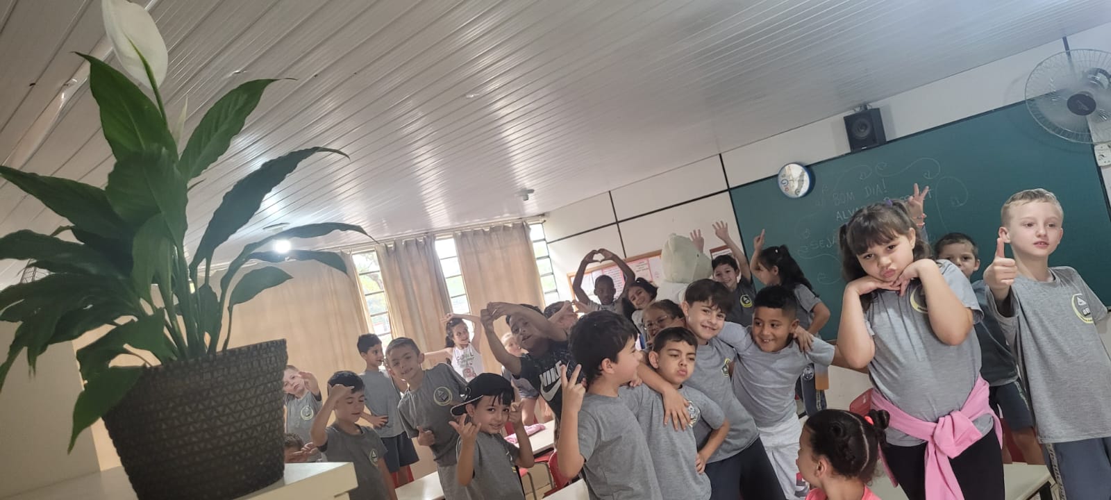 Visita do escritor Alvaro Posselt na Educação Integral