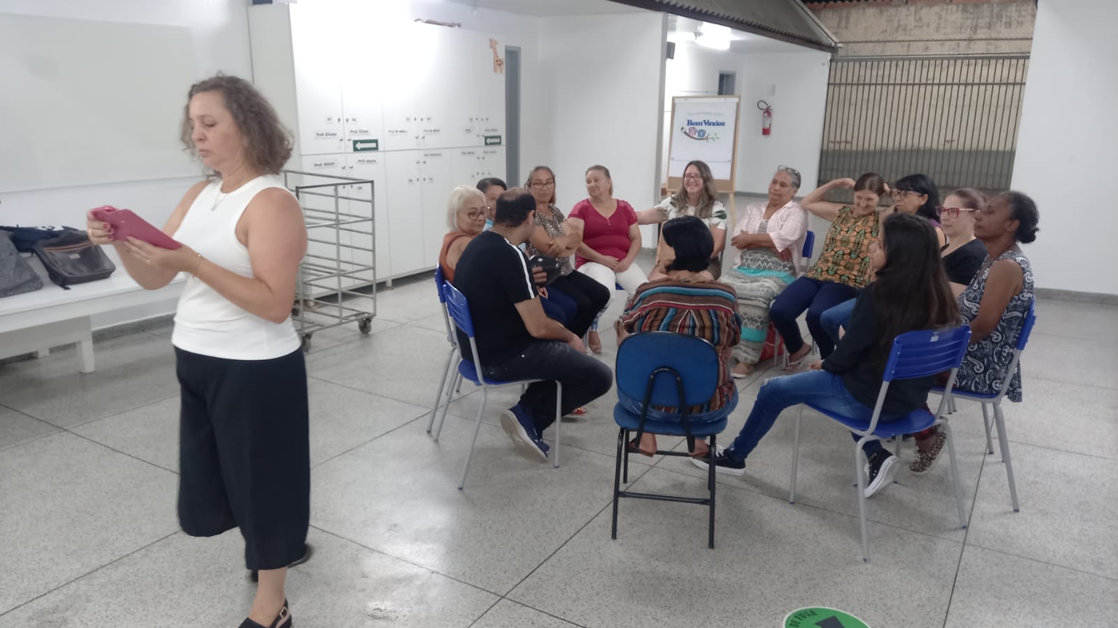 Recepção aos estudantes