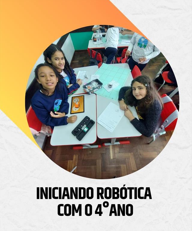 INICIANDO ROBÓTICA COM O 4º ANO