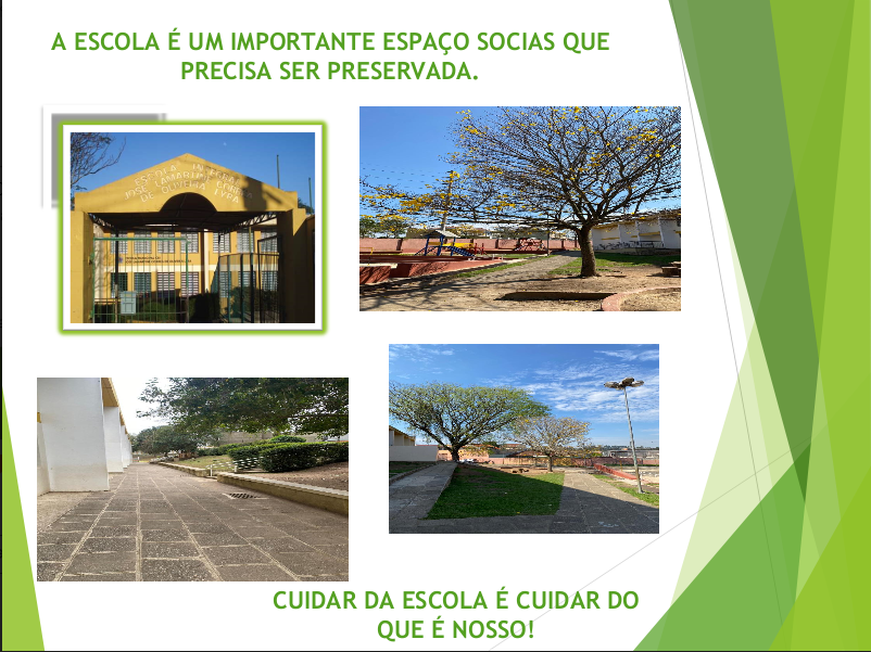 Vamos cuidar da nossa escola