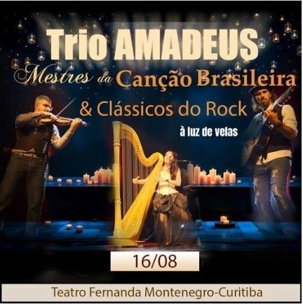 TRIO AMADEUS MESTRES DA CANÇÃO BRASILEIRA & CLÁSSICOS DO ROCK À